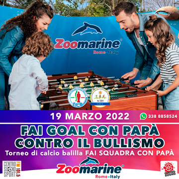 FAI GOAL CON PAPA' CONTRO IL BULLISMO
